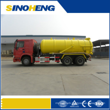 Sinotruk HOWO 4X2 6X4 Sewage Suction Truck with 18m3 Tank Volume